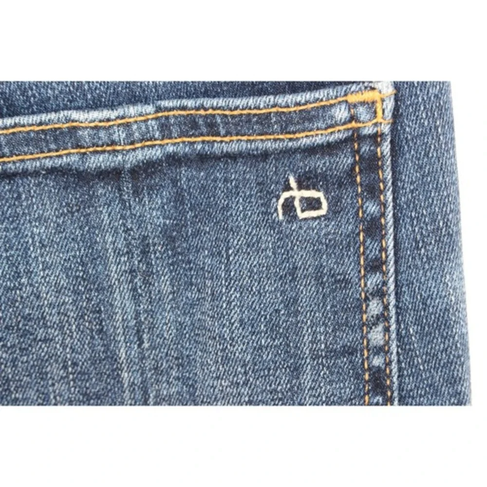 Rag & Bone Elton High Rise Skinny Jeans Size‎ 30 Dark Indigo Blue W1532K520ELT